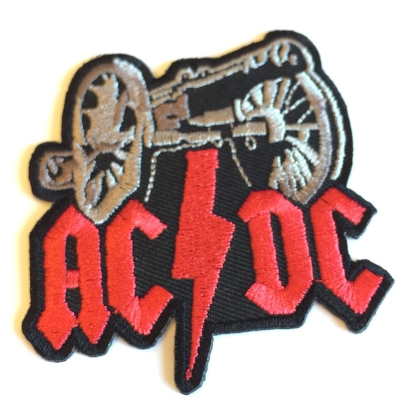 Accessories | Acdc Patch Band Iron On Rock Metal 8s Cannon Diy | Poshmark